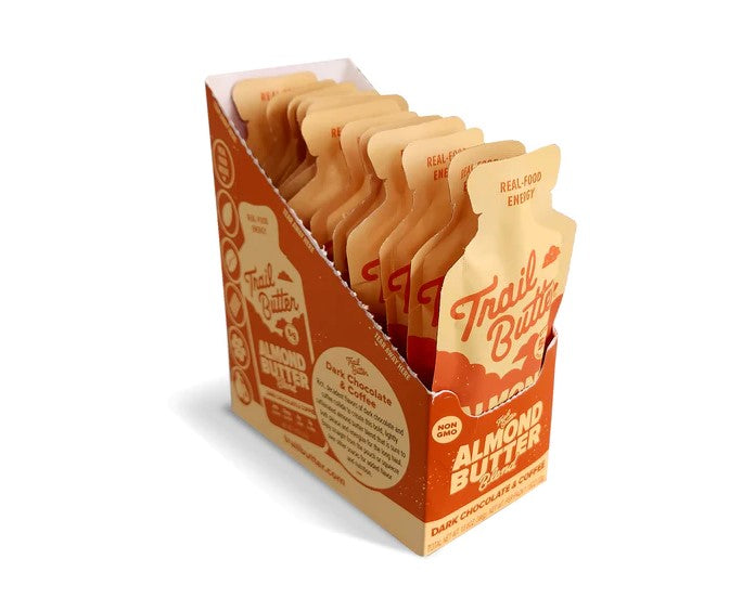 Trail Butter Dark Chocolate Coffee single serve - box of 12 - The Podium