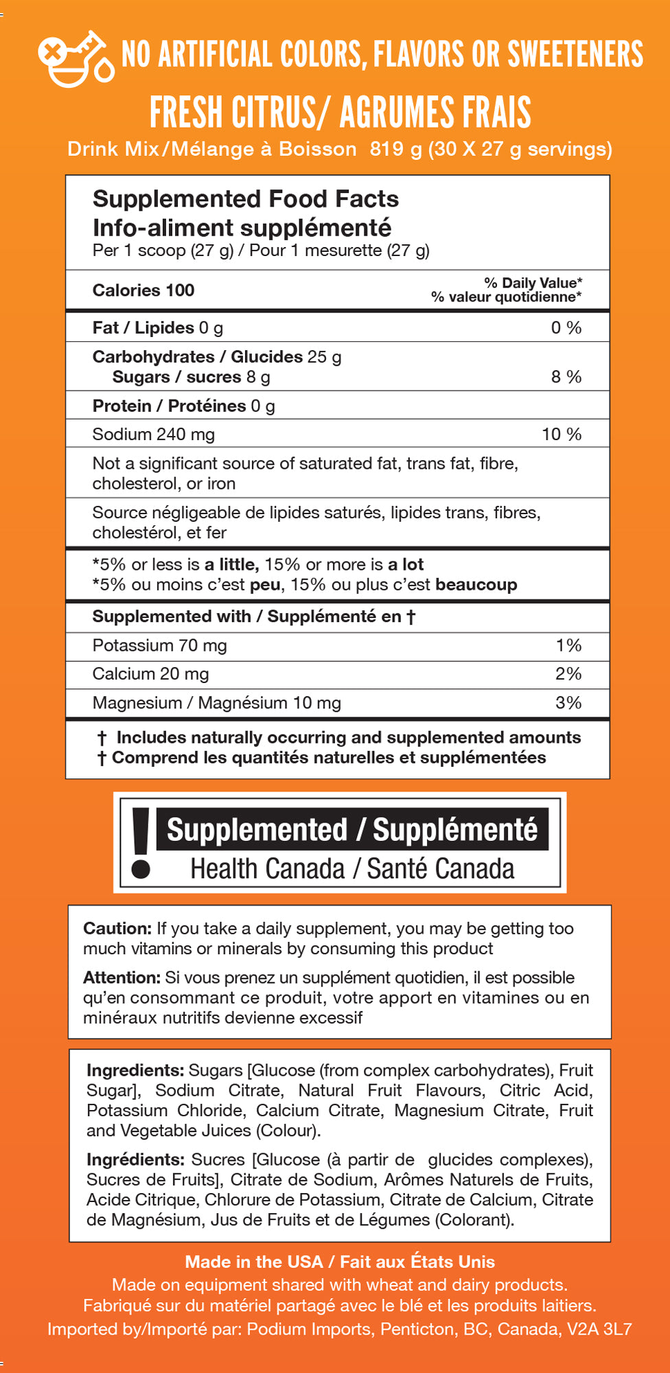 Fluid Performance - 30 Serving Bag