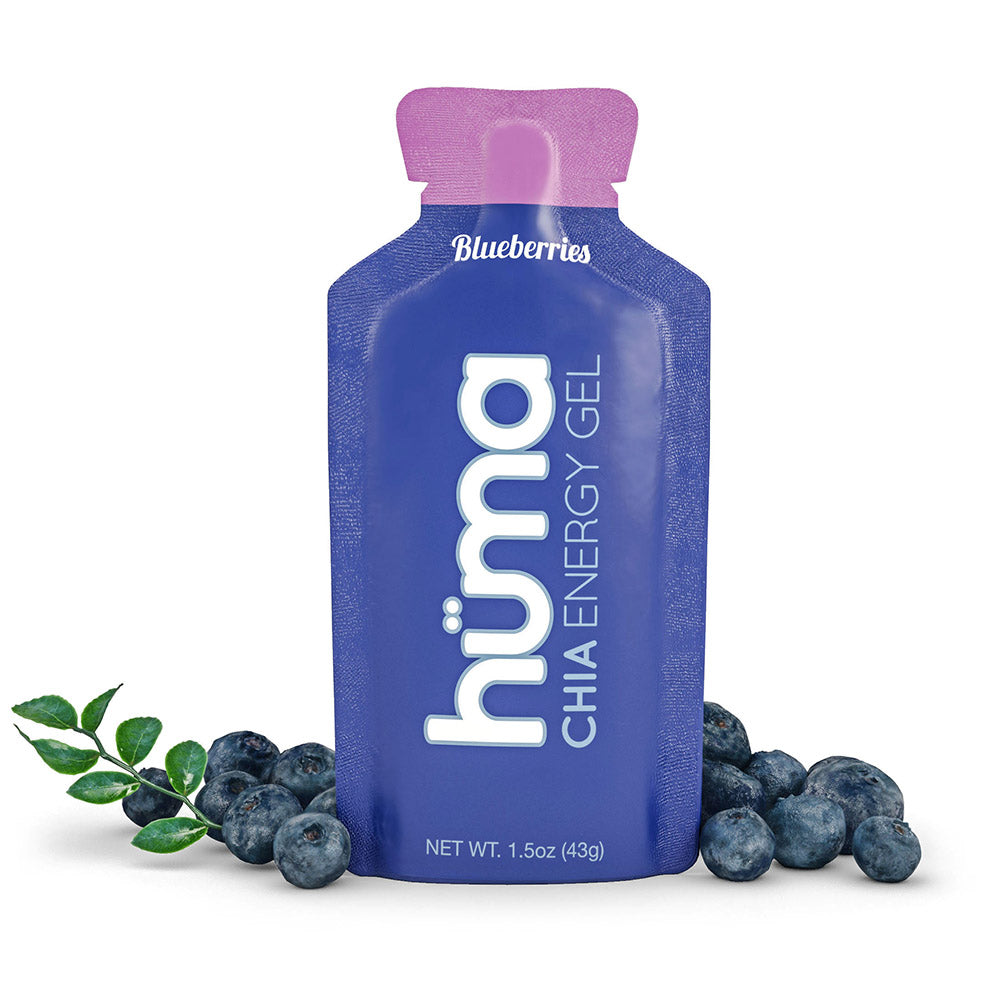 Hüma Energy Gels - Blueberries - The Podium