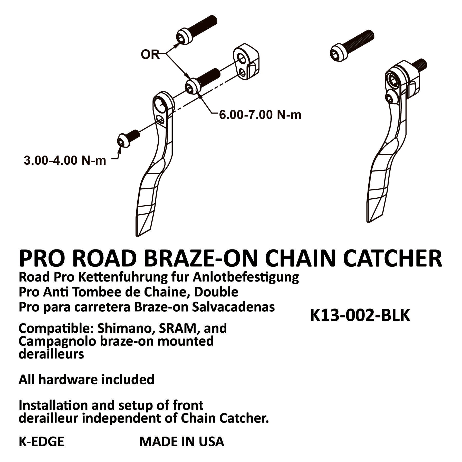 K-Edge 002 Pro Road Chain Catcher - The Podium