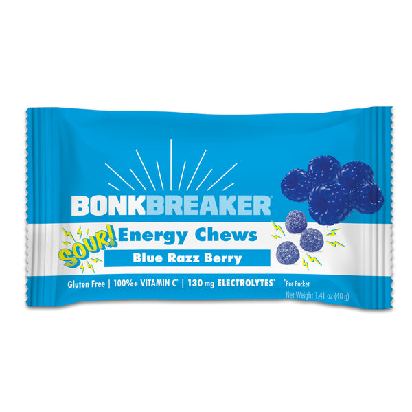 Bonk Breaker Energy Chews - SOUR! Blue Razz Berry