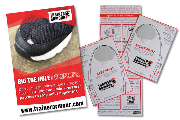 Trainer Armour Big Toe Hole Preventer - The Podium