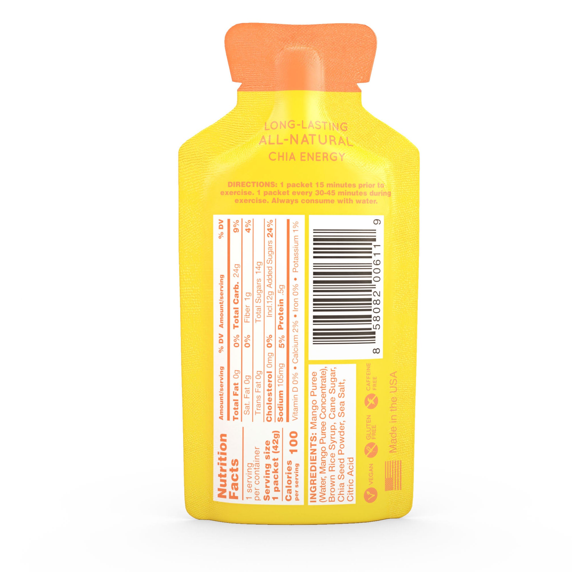 Hüma Energy Gels - Mango - The Podium