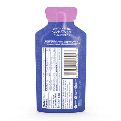 Hüma Energy Gels - Blueberries - The Podium