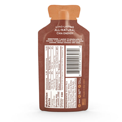Hüma Energy Gels with caffeine - Chocolate - The Podium
