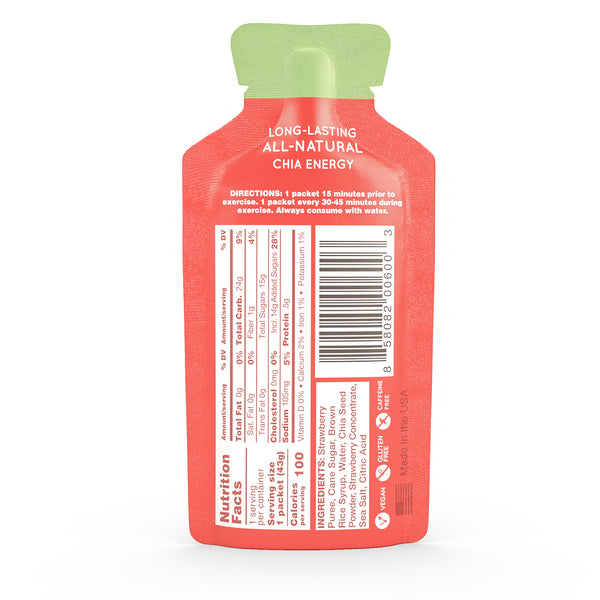 Hüma Energy Gels - Strawberry