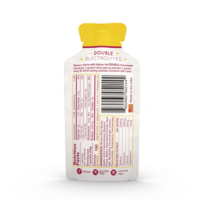 Hüma PLUS Energy Gels - Bananas & Berries - The Podium