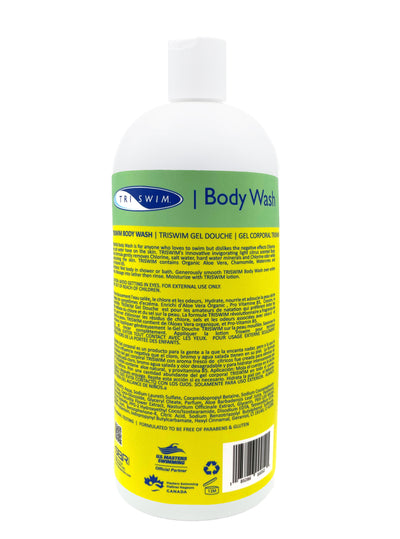 TRISWIM Chlorine Removal Body Wash 946ml [with pump]  | Zen Lime & Mango - The Podium