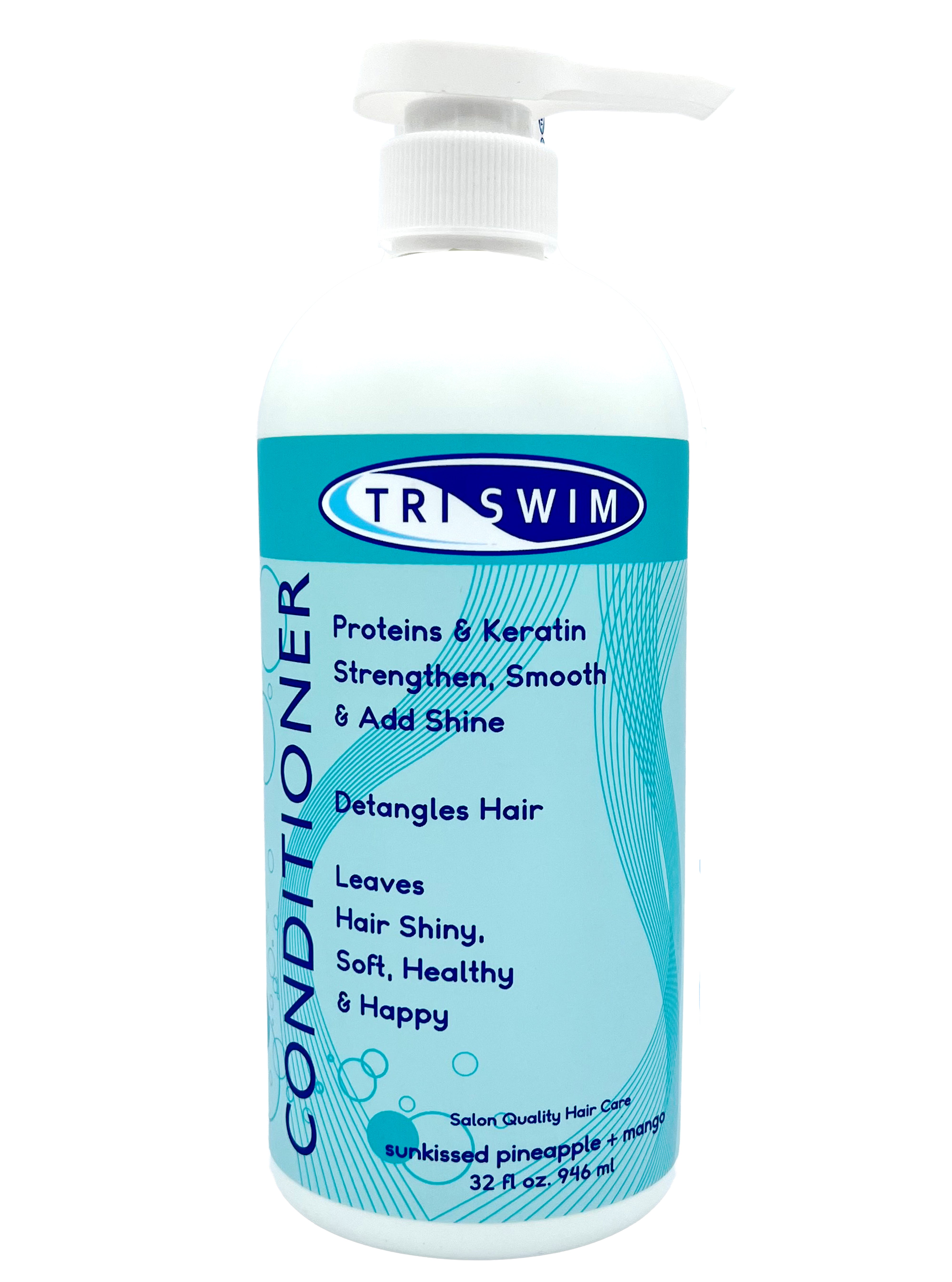 TRISWIM Conditioner 946ml [with pump] | Pineapple + Mango - The Podium