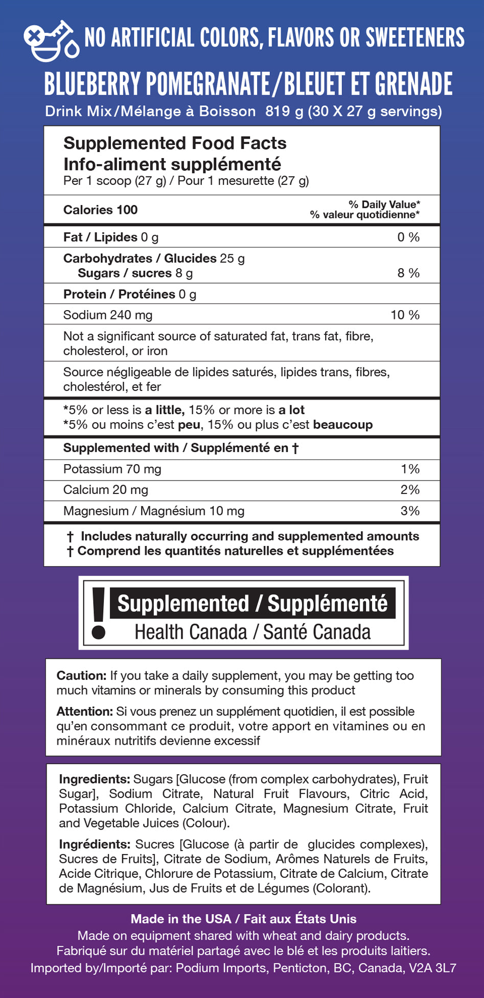 Fluid Performance - 30 Serving Bag