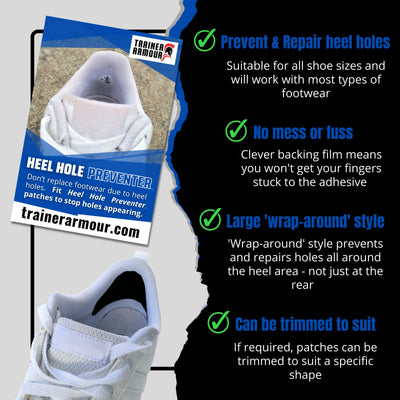 Trainer Armour Heel Hole Preventer - The Podium