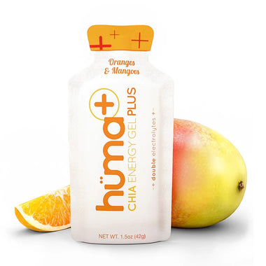 Hüma Plus Energy Gels - Oranges & Mangoes