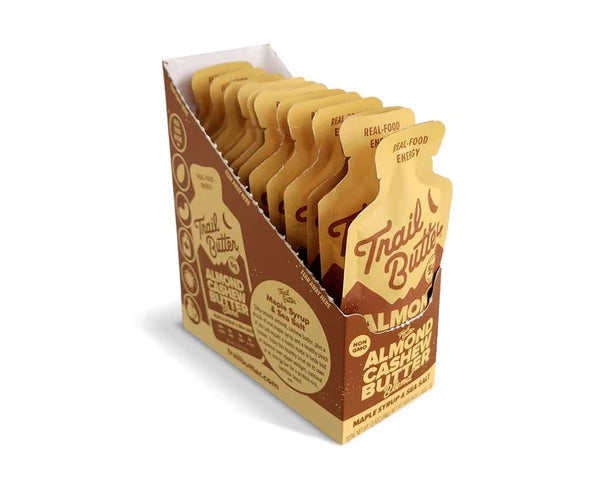 Trail Butter Maple Syrup & Sea Salt single serve - box of 12