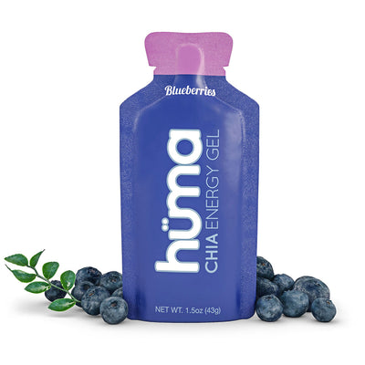 Hüma Energy Gels - Blueberries - The Podium