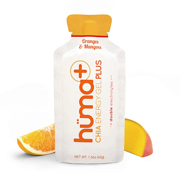 Hüma Plus Energy Gels - Oranges & Mangoes