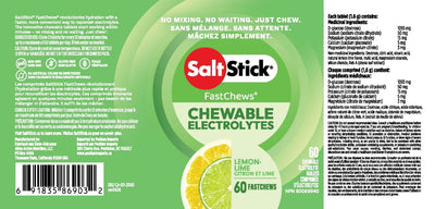 SaltStick FastChews 60-tab bottle