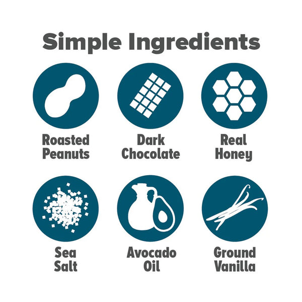 Trail Butter Salted Brownie Peanut - Re-Sealable Pouch - 128g, box of 6