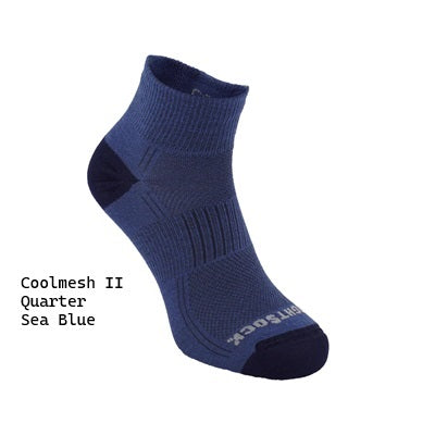 Wrightsock Coolmesh II Quarter Double Layer Socks The Podium