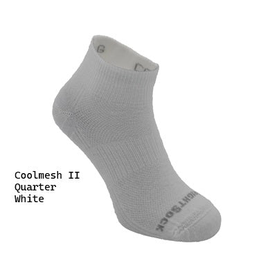Wrightsock Coolmesh II Quarter Double Layer Socks The Podium