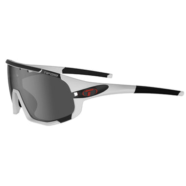 Tifosi Sledge - Matte White -Smoke/AC Red/Clear lenses *Damaged Package
