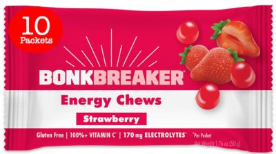 Bonk Breaker Energy Chews - Strawberry - Box of 10 Pouches - The Podium