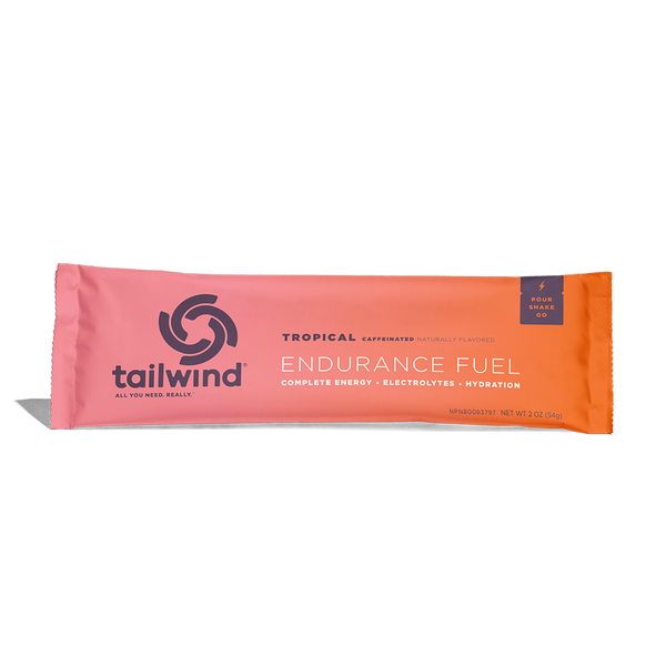 Tailwind Caffeinated Endurance Fuel Single Serving 12-Pack