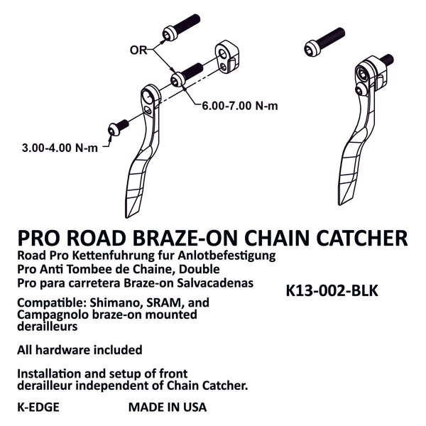 K-Edge 002 Pro Road Chain Catcher