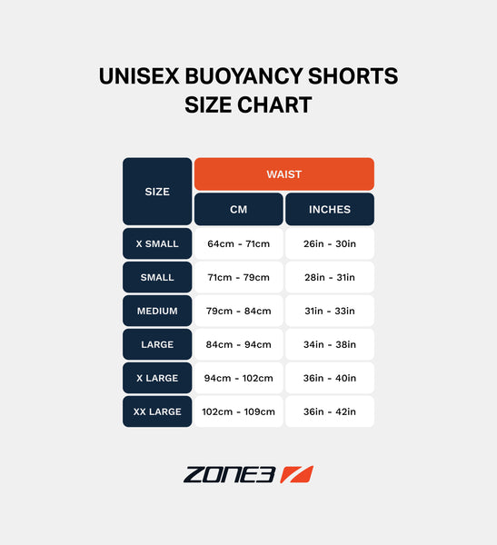 Zone3 Buoyancy Shorts - The Originals : 5/3mm, Black/Bllue