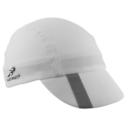 Cycle cap - white reflective, , Headsweats - The Podium