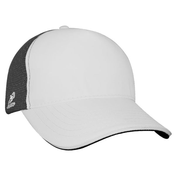 Graphite/White trucker
