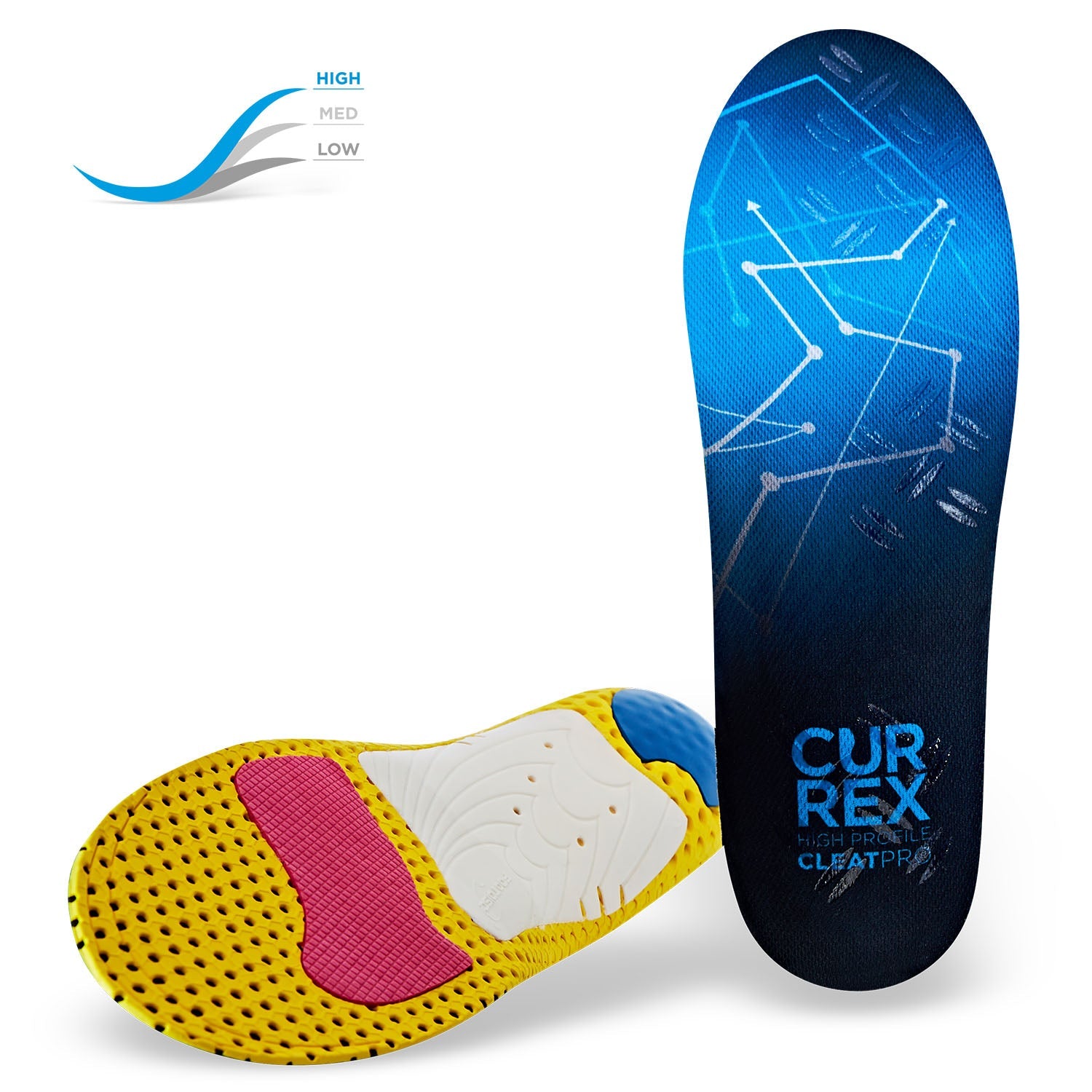 High Profile Currex Cleatpro Currex CleatPro Insoles The Podium