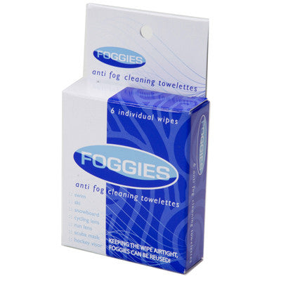 Triswim Foggies Anti-Fog Towelettes 6 Pack, Triathlon, TriSwim - The Podium