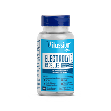 Vitassium Buffered Salt Capsules for POTS and Dysautonomia - 100 Capsules