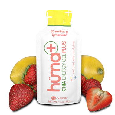 Huma PLUS Energy Gels - Strawberry-Lemonade, Sport Nutrition, Huma - The Podium