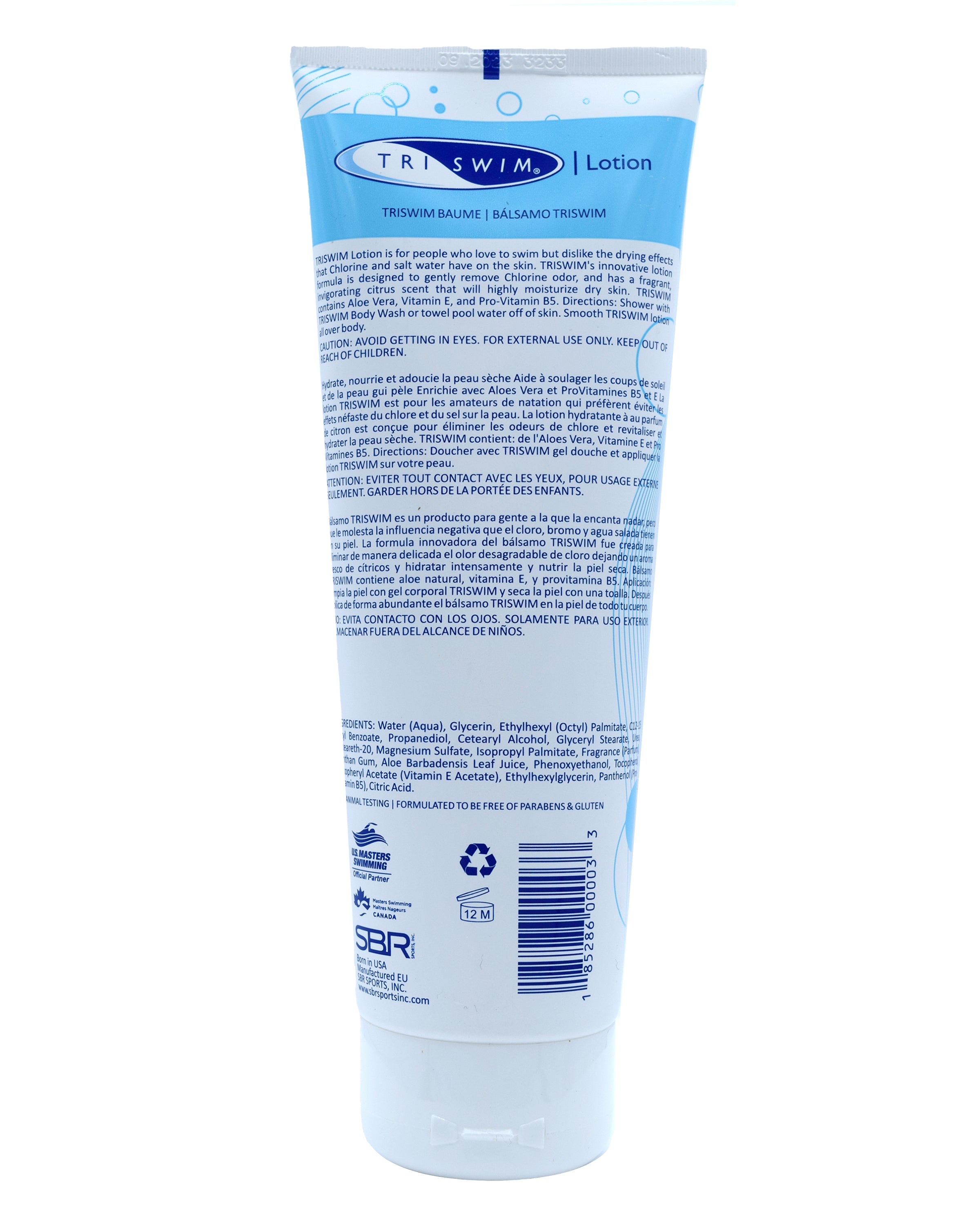 Triswim Lotion 251ml - The Podium